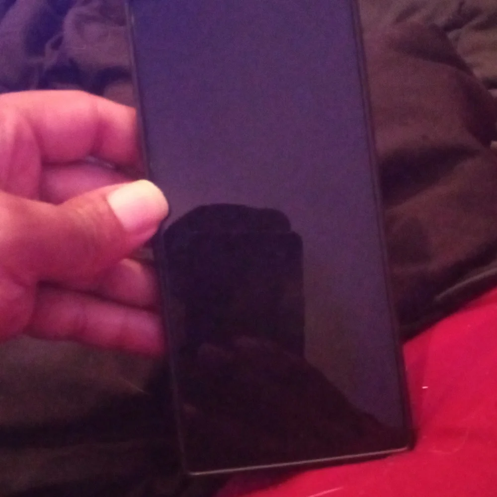 Smartphone with Black Finish